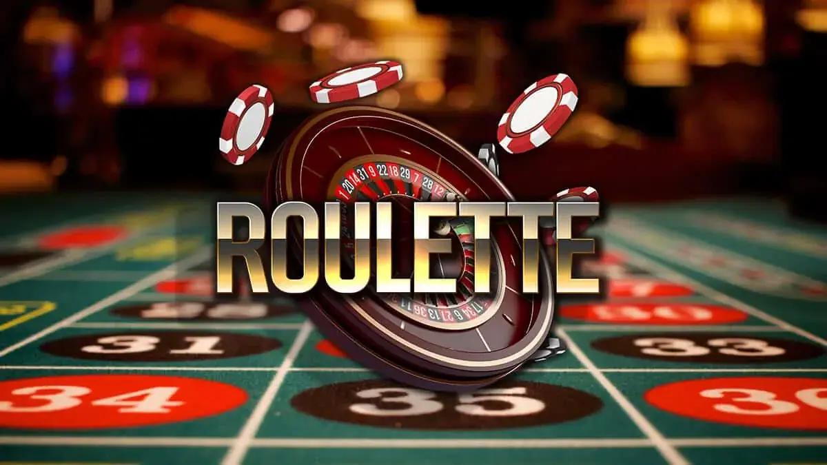 Metal casino roulettebord