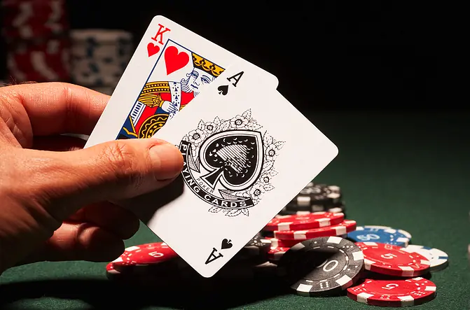Metal casino blackjack